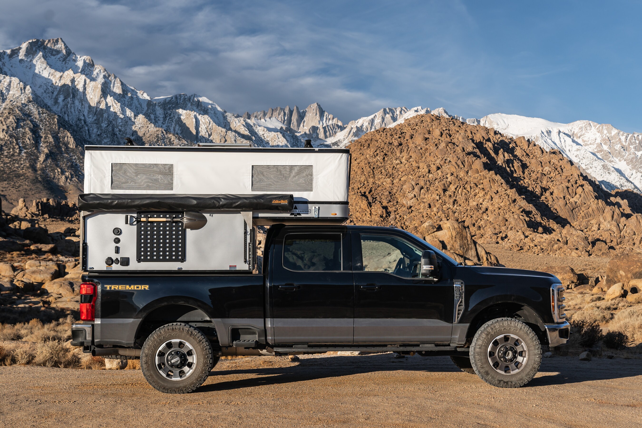 Ultra-modular truck camper stacks into your personalized adventure RV