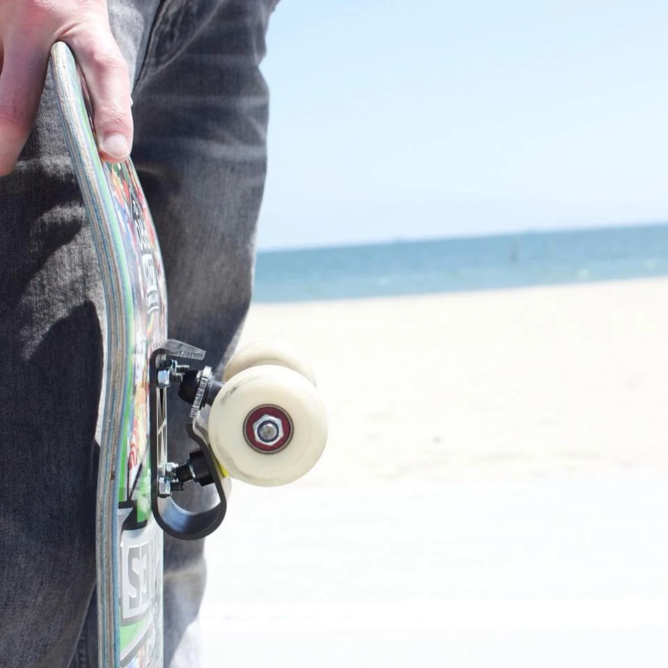 Avenue Trucks' designers claim that the trucks' ability to soak up momentum-sapping vibrations allows the skateboard to travel faster, plus it reduces high-speed wobble