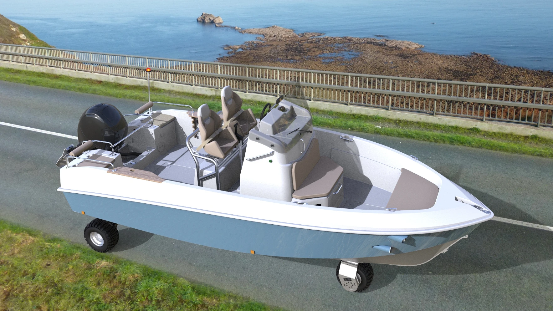 The Tringa has been designed around French regulations, but Tringa does intend to offer it worldwide