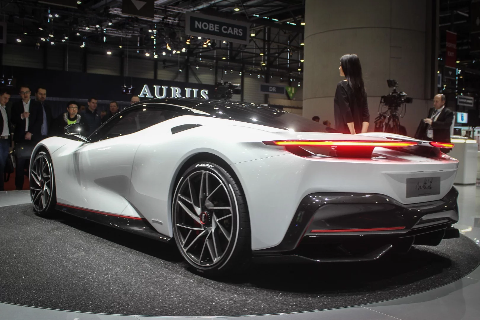 Powered by Rimac electric tech, the all-electric Battista offers up to 1,900 hp