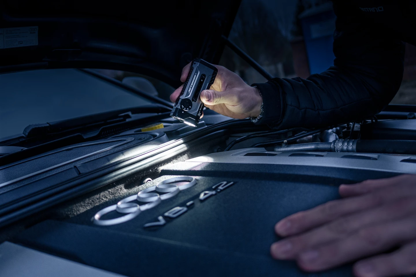 The flashlight packs a lot into a small form factor, making it perfect for everyday carry