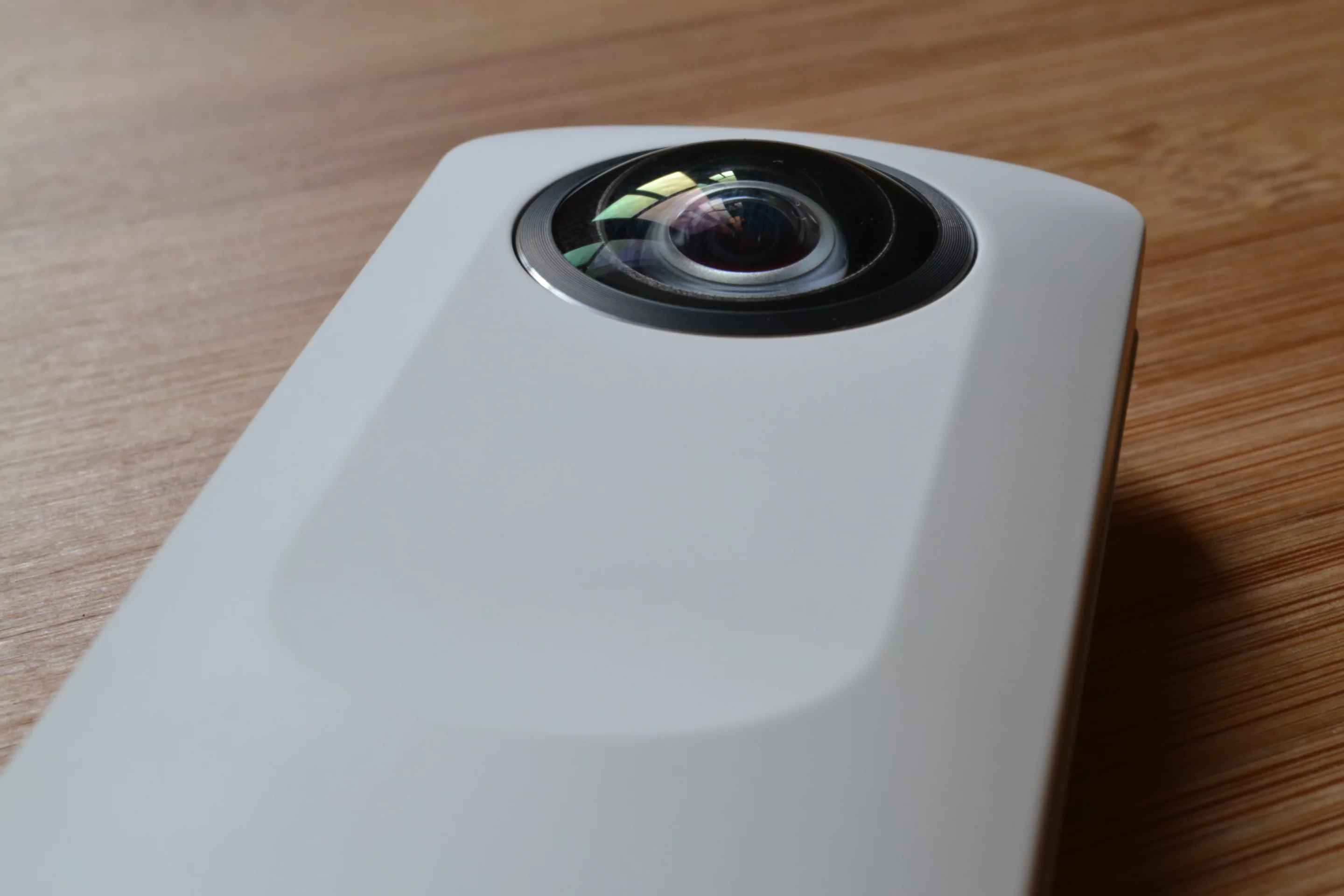 There's no monitor on the camera, so you won't be able to view what you've just taken until you get back to your computer or laptop, or via an app running on a connected smartphone