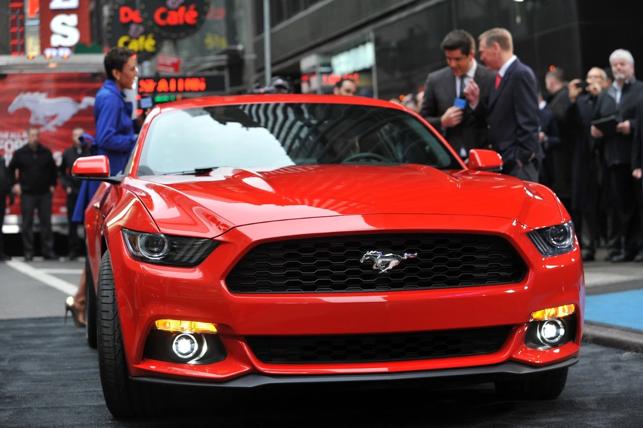 The 2015 Mustang in New York City