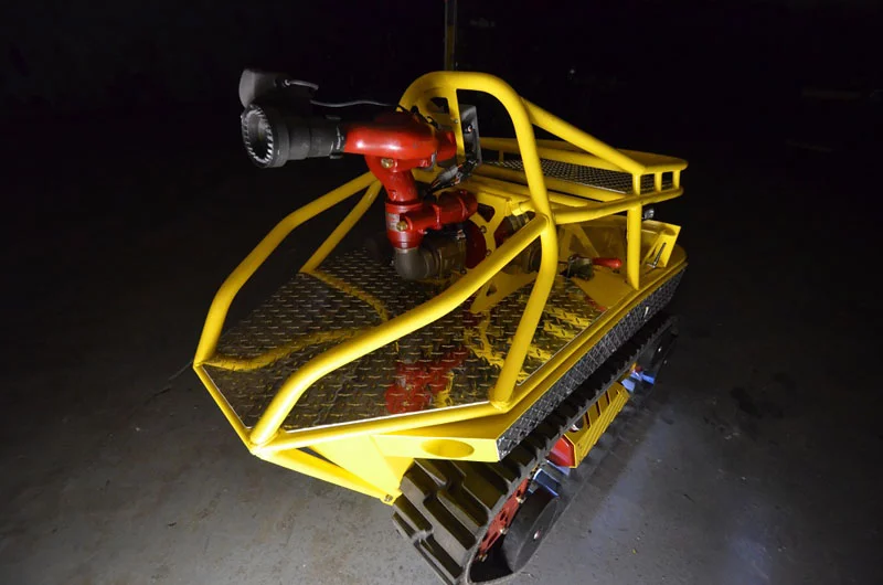 The RS1-T2 Thermite firefighting robot