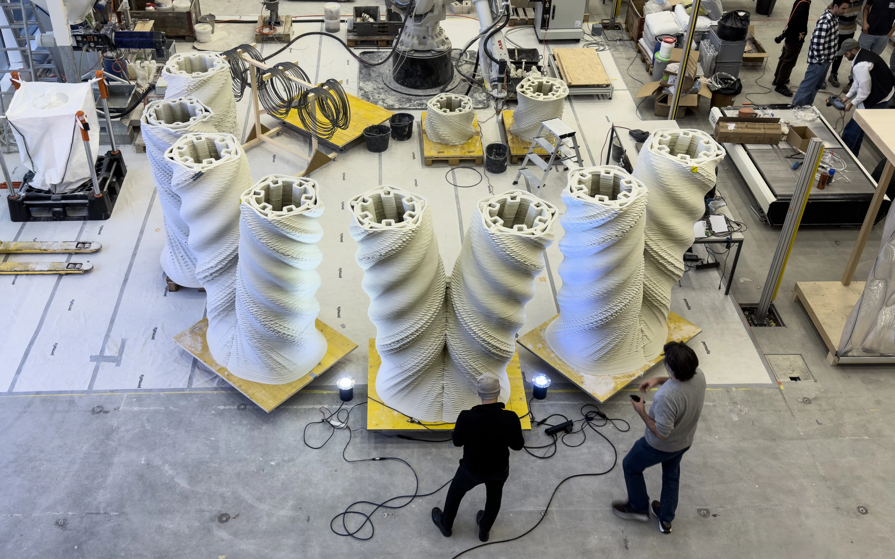 The White Tower is designed to be easy to dismantle and eventually relocate