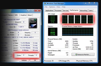 The tool unlocks previously disabled processor cores without ever needing to enter the system BIOS