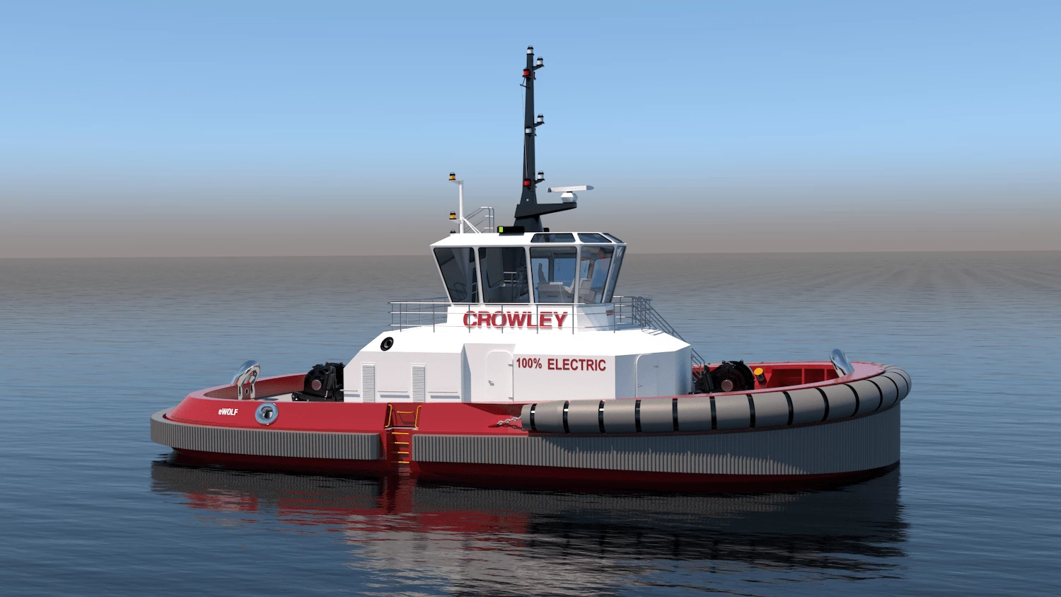 The eWolf will feature a 6.2-MWh battery array and two 2,100-kW electric motors