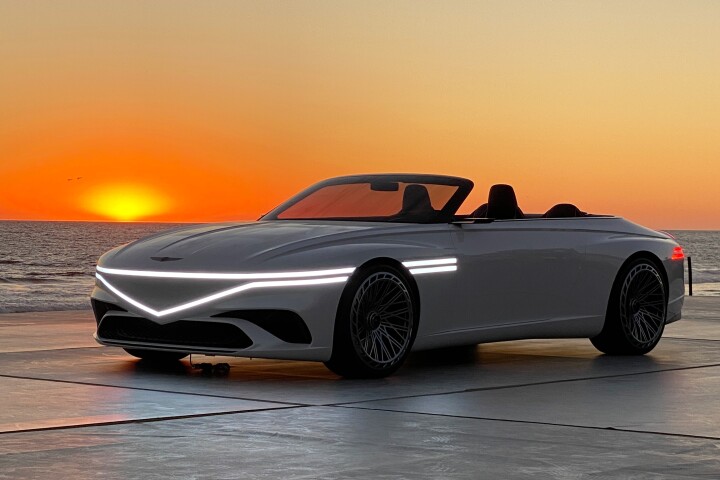 The Genesis X Convertible concept finishes the trilogy of new EV concepts from the Korean luxury brand