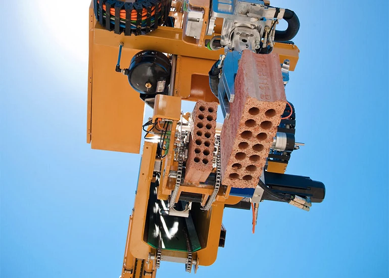 The Hadrian robot can lay up to 1,000 bricks per hour