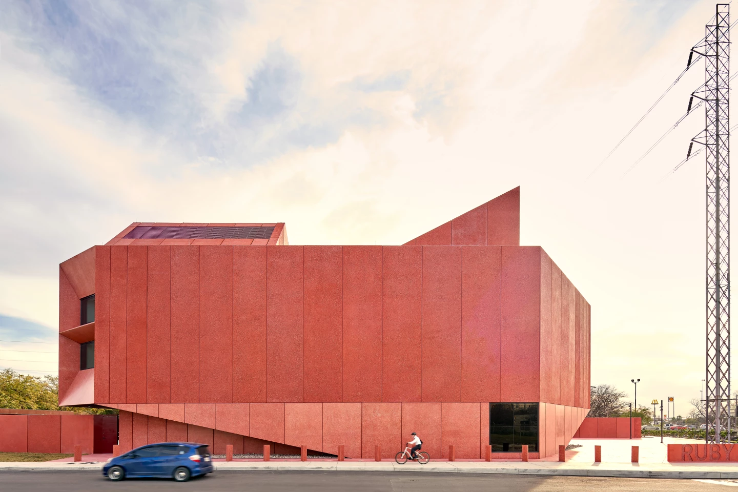 Ruby City is an arts center in San Antonio, Texas. The proejct was completed in 2019