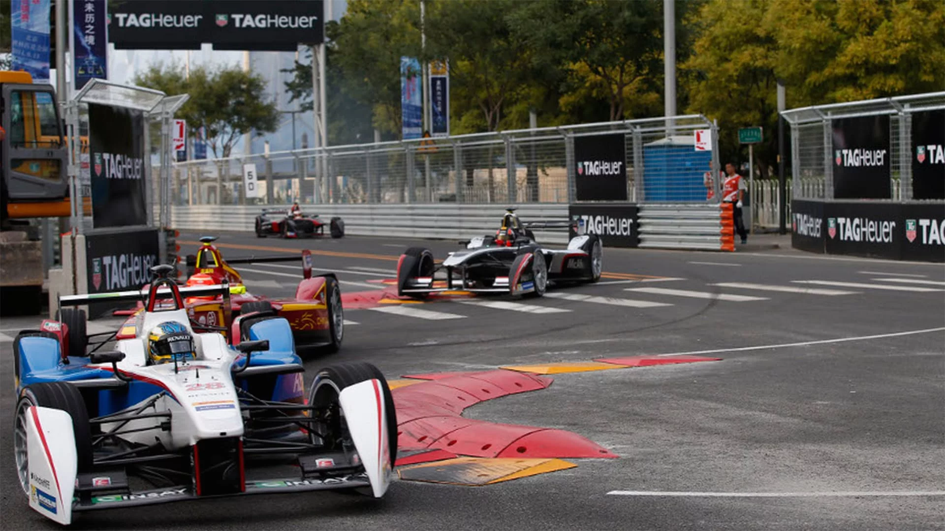 Formula E takes on the city streets