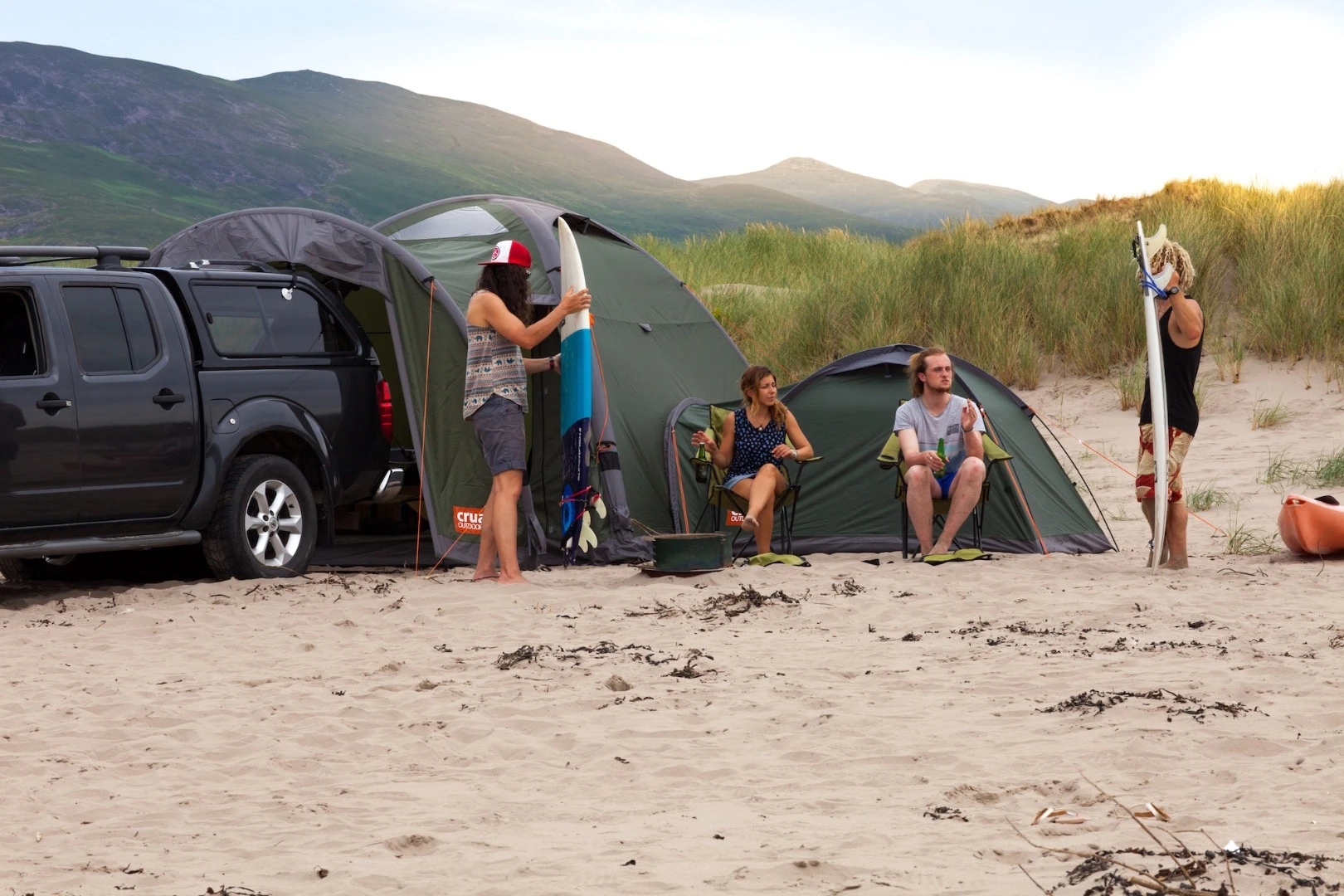 The Crua Clan system consists of three different tents