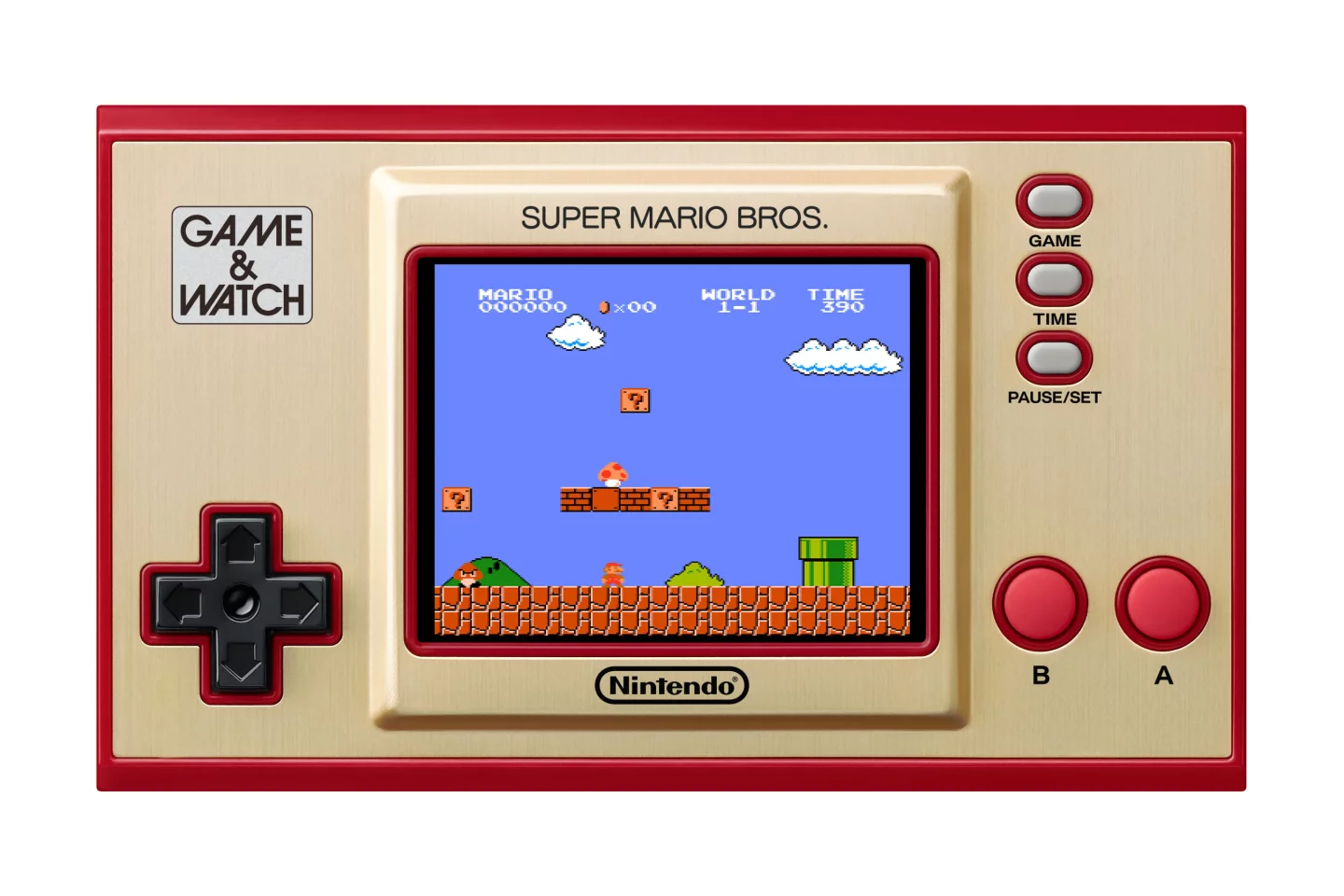Nintendo is also releasing a new Super Mario-themed Game & Watch handheld