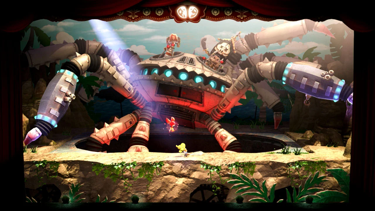 Puppeteer is overflowing with impressive set pieces