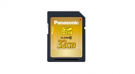 Panasonic's 32GB SDHC card