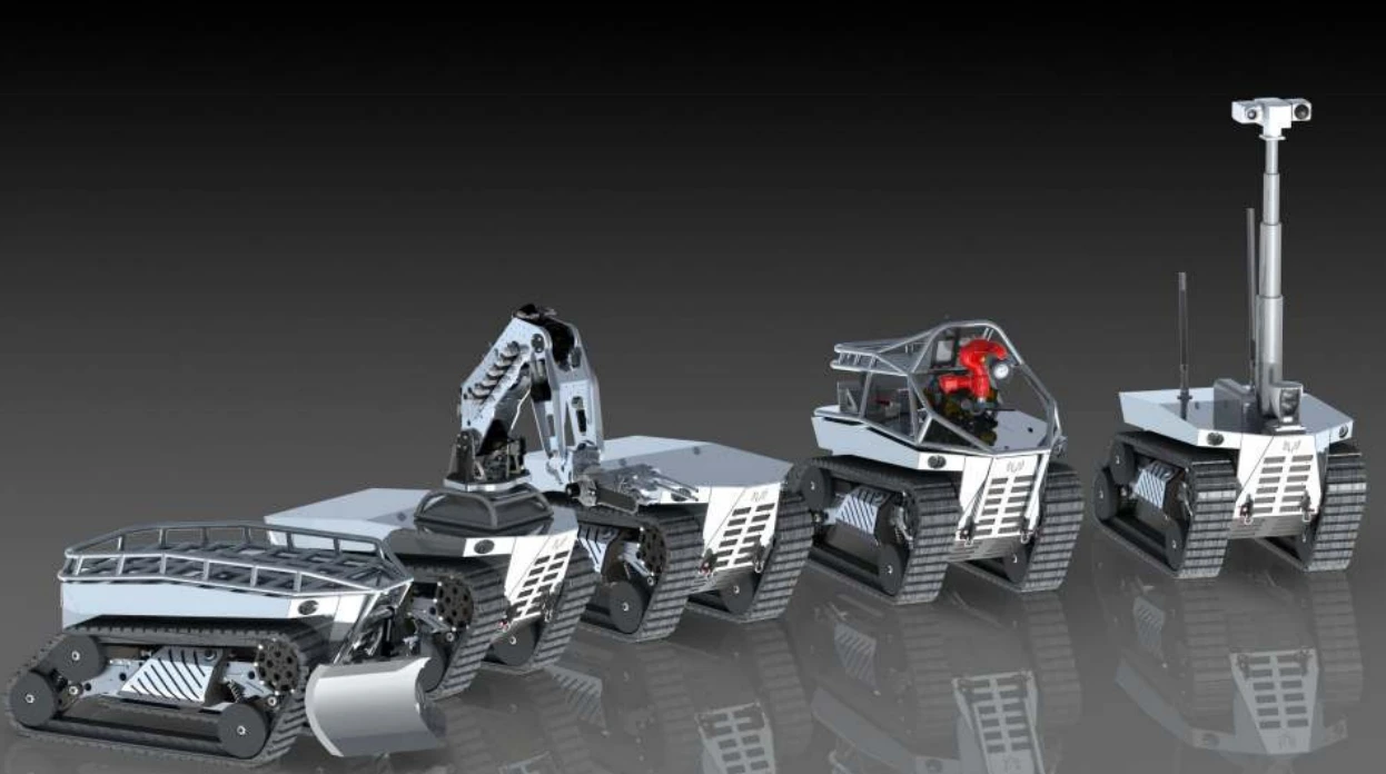 Different configurations based on the RS1 robot