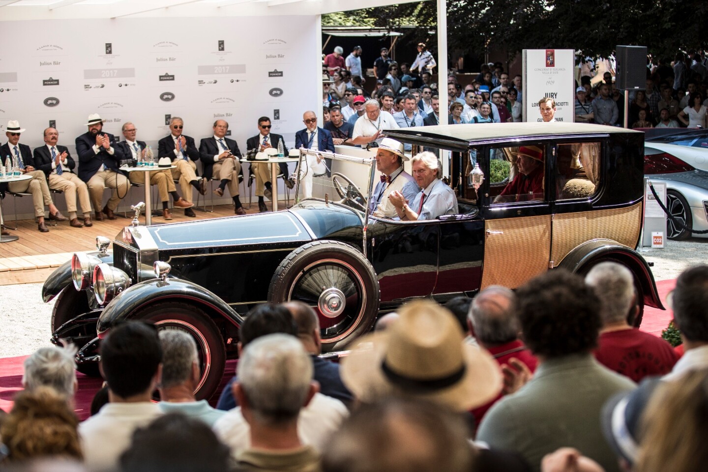 It would be impossible to argue with this car winning the most elegant Rolls-Royce as the 1926 Phantom I Brougham de Ville of Australian Chris Meany boasts a visual presence beyond anything you might have previously seen on wheels. The car was commissioned by the husband of Woolworths heiress Maude Gasque for his wife in 1926.