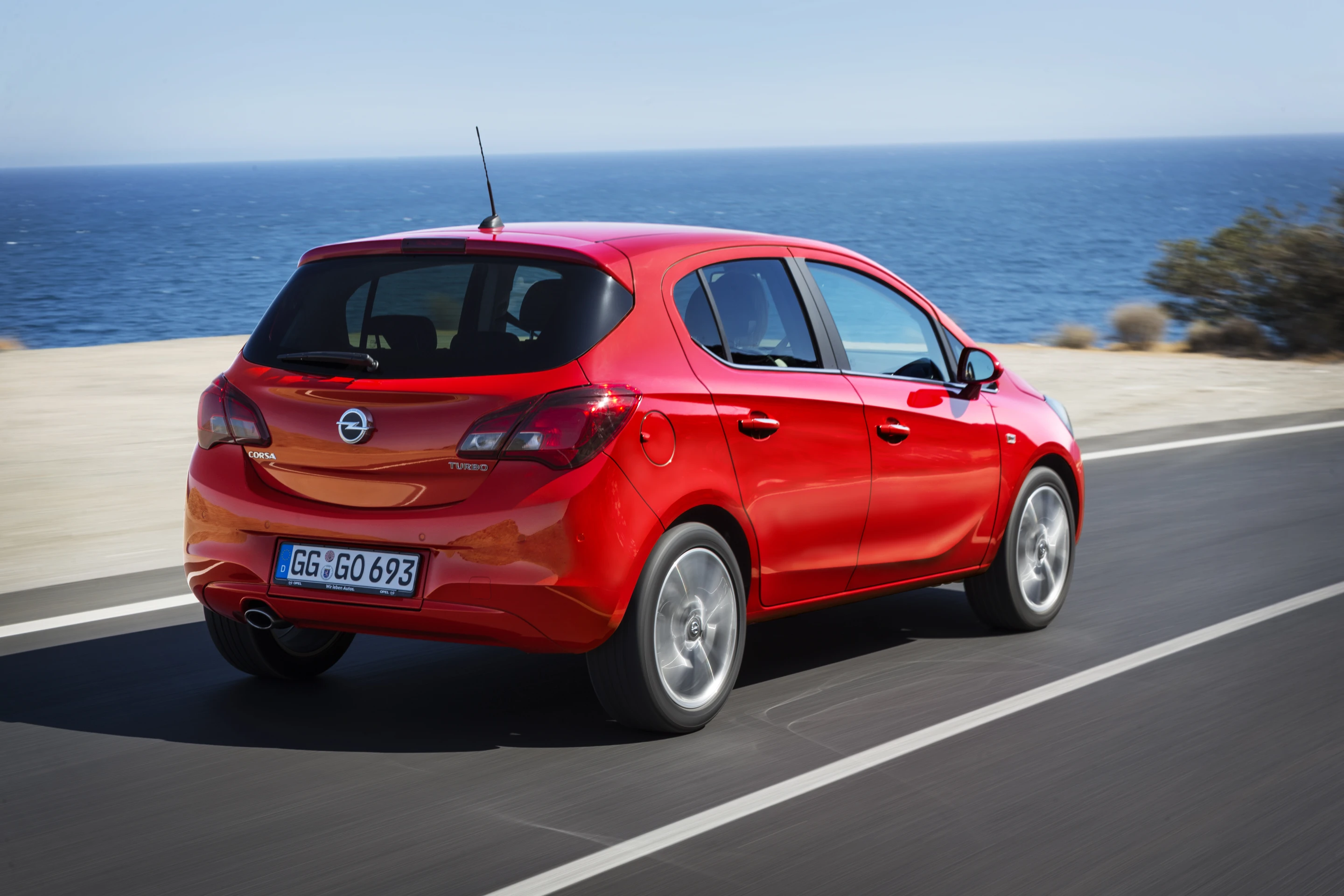 The Corsa has been designed to look "youthful"
