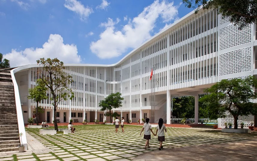 Schools: Binh Duong School, Vietnam - Vo Trong Nghia Architects