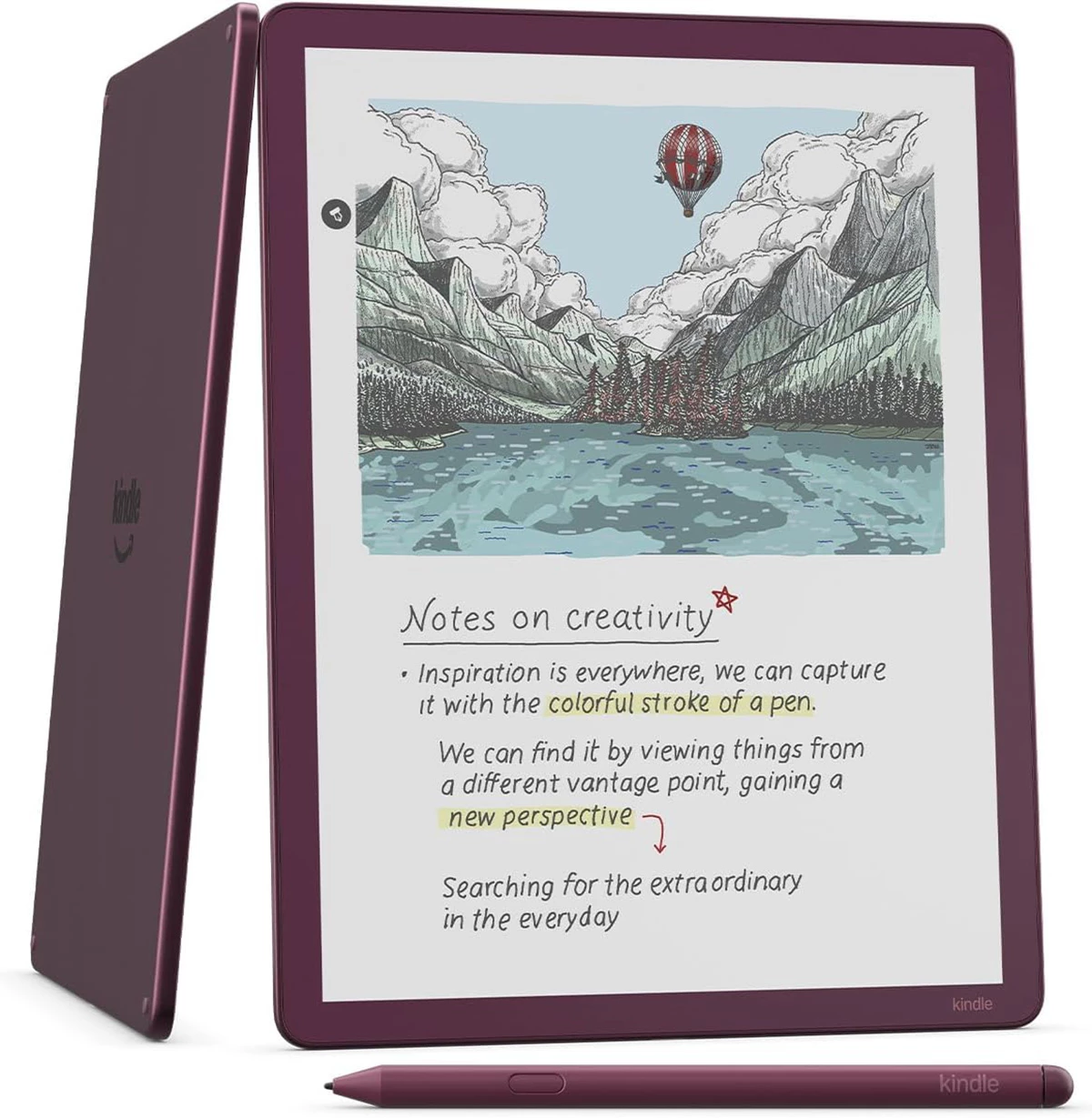 The Fig colorway with matching stylus is particularly fetching