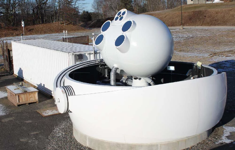Lunar Lasercomm Ground Terminal (Image: Robert LaFon/NASA)