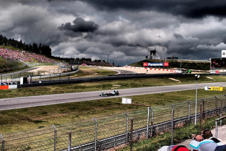 Nurburgring is as ominous as the clouds in the background (Photo: VnGrijl)