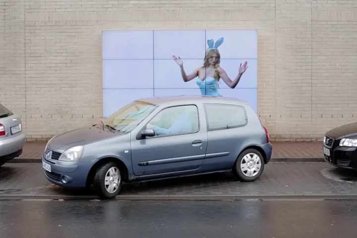 The Human Parking Aid uses the same parking sensor technology as the Fiat 500
