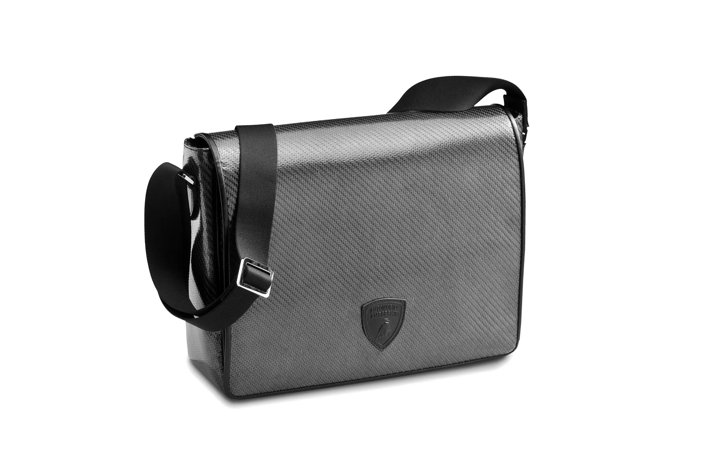 Lamborghini carbon fiber Messenger bag