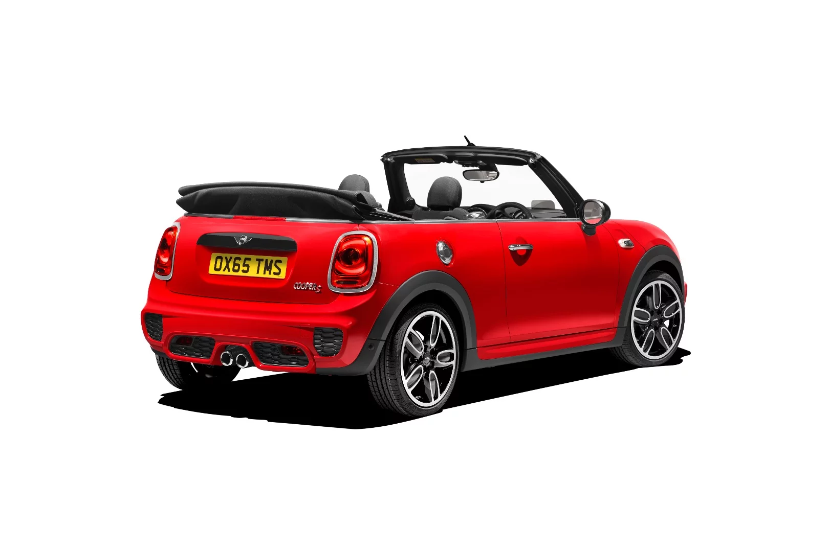 The Convertible Cooper S can be fitted with a John Cooper Works bodykit