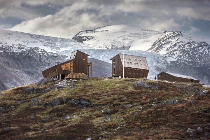Tungestølen currently consists of three cabins, though a total of nine are planned