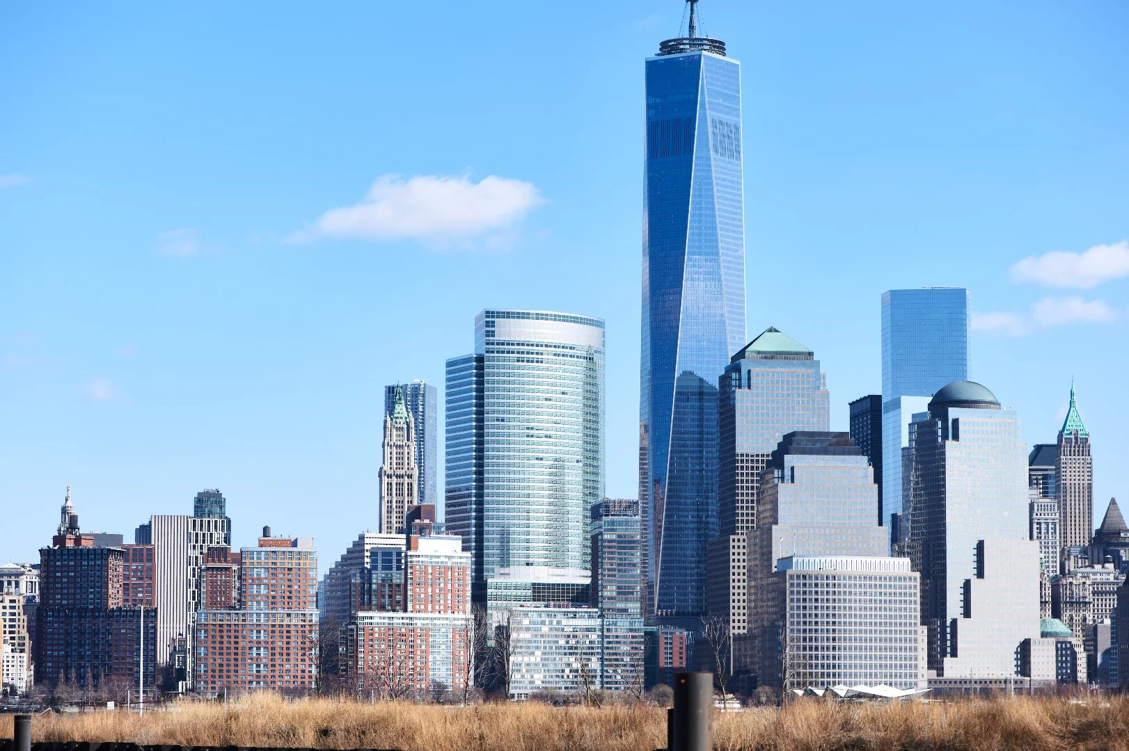 One World Trade Center - the new pride of New York City is some 141 metres taller than the previous WTC buildings.