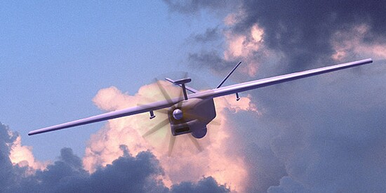 A conceptual illustration of ATLANTE in flight