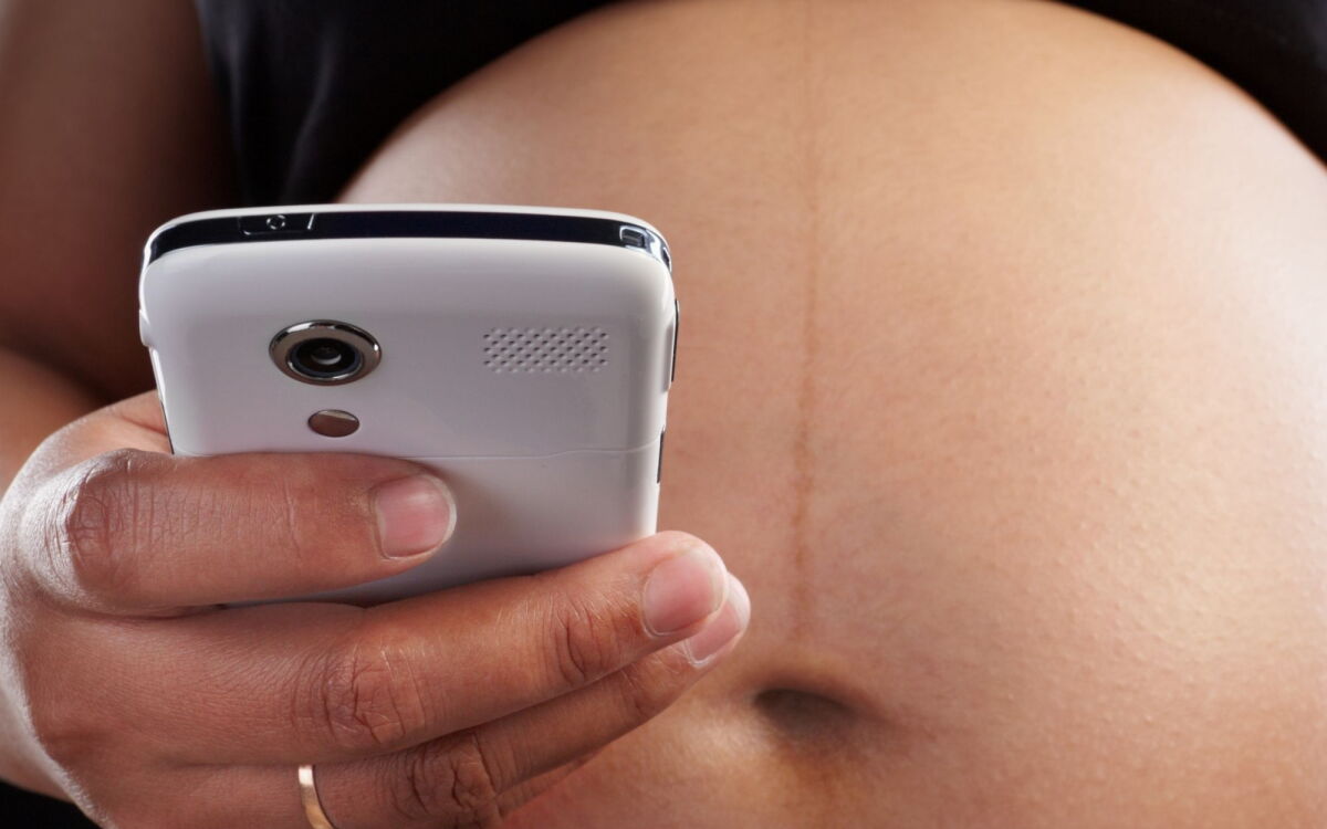 Using your phone while pregnant may not be as safe as we thought
