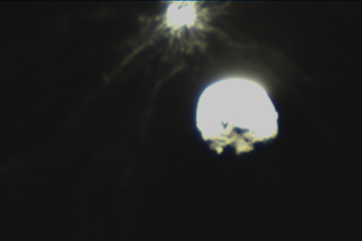 The LICIACube's view of the plume ejected from the Dimorphos asteroid after impact
