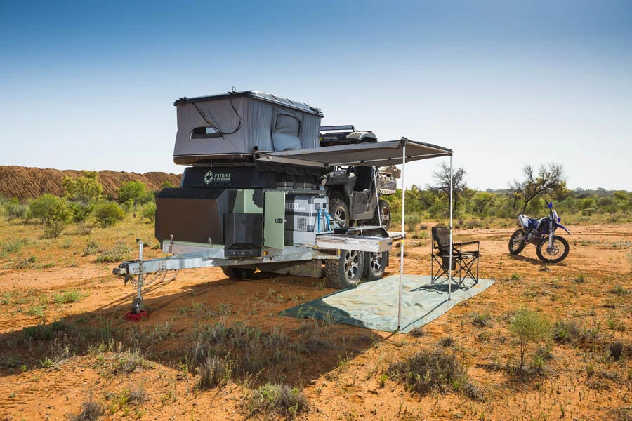 The TH610 with hardshell tent