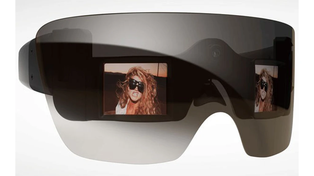 The GL20 Camera Glasses designed by Lady Gaga
