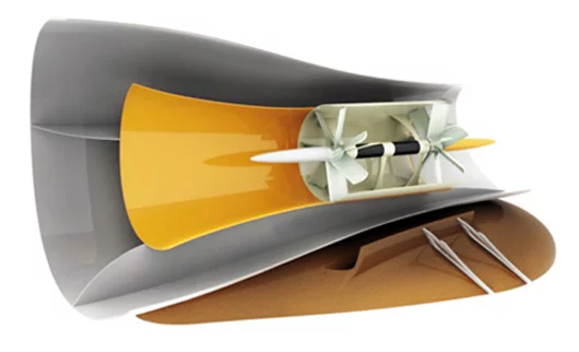 A Straight Power hydroelectric turbine