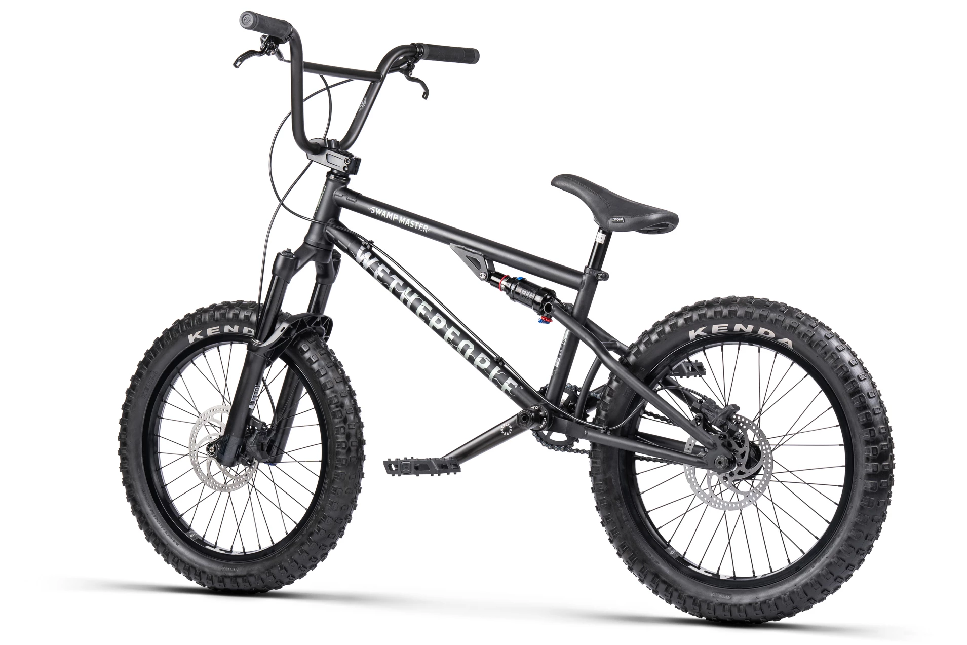 The Swamp Master features a full 4130 chromoly steel frame