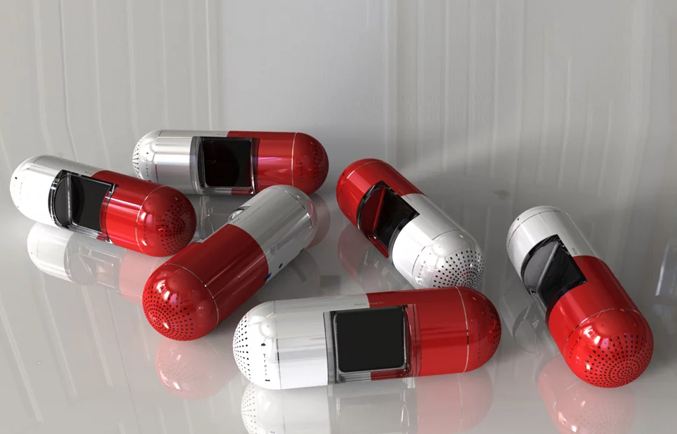 The Pill is a new speaker dock, designed specifically for the sixth-generation iPod nano