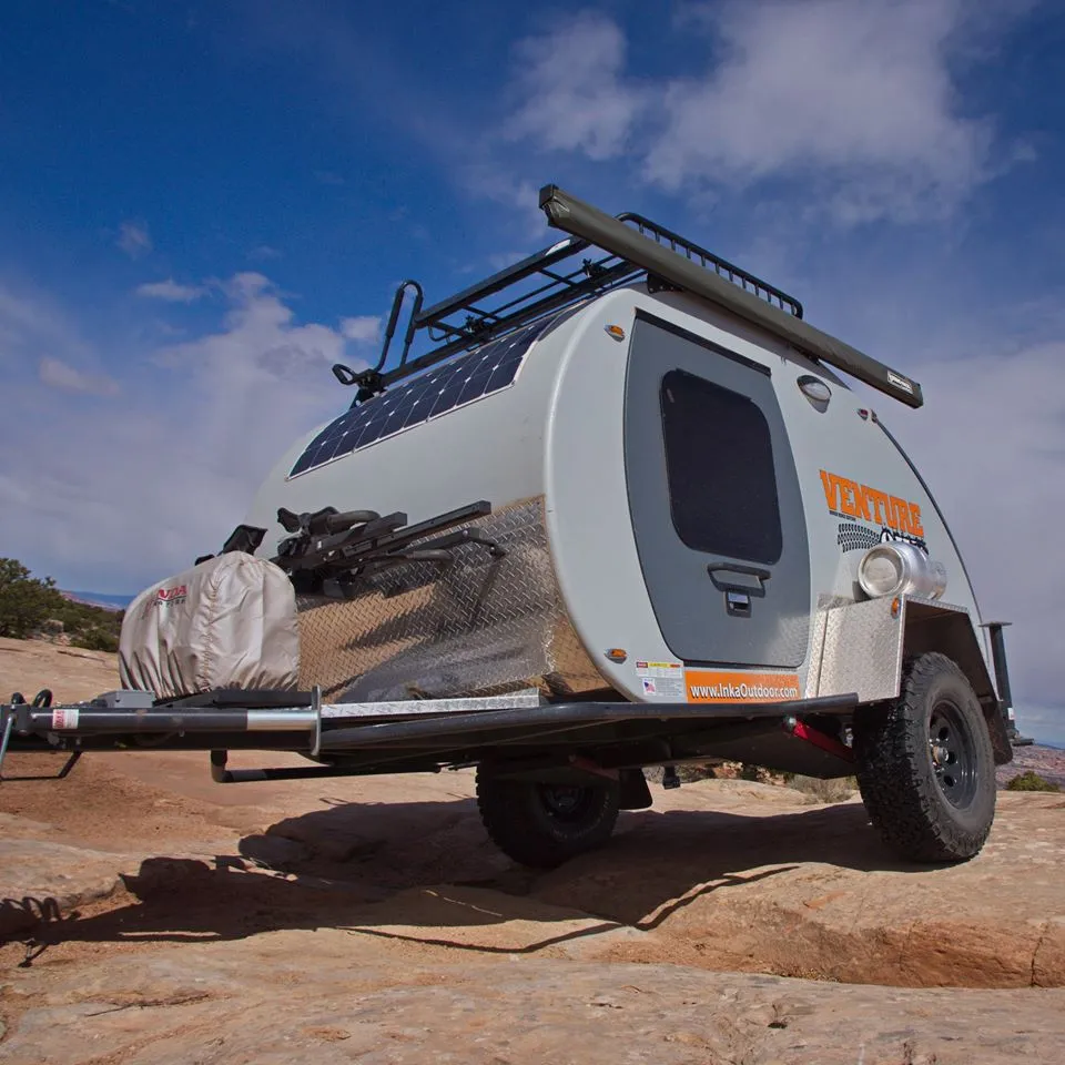 The Venture OHV tackling some rock