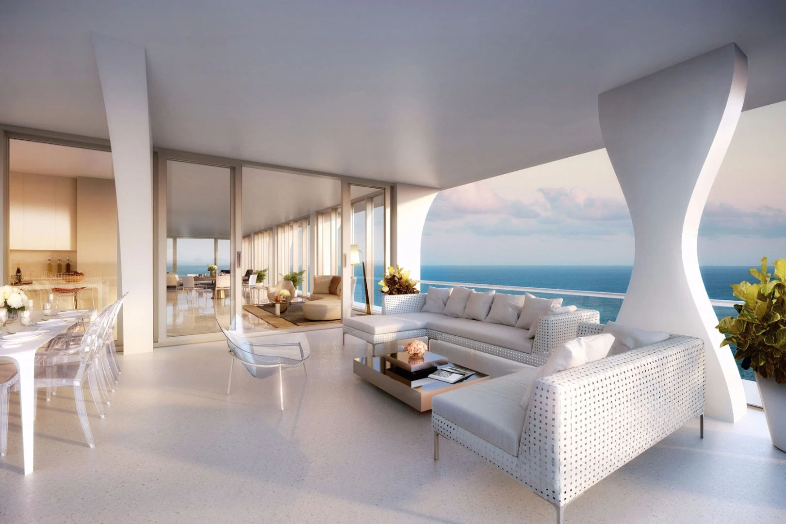 Terraces at the Jade Signature will provide areas of shading