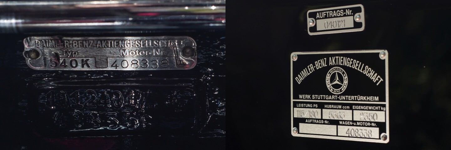 This 1938 Mercedes-Benz 540K Special Roadster by Nawrocki goes to auction on Saturday, July 18, 2015. It is expected to sell for between $1.2 and $1.8 million