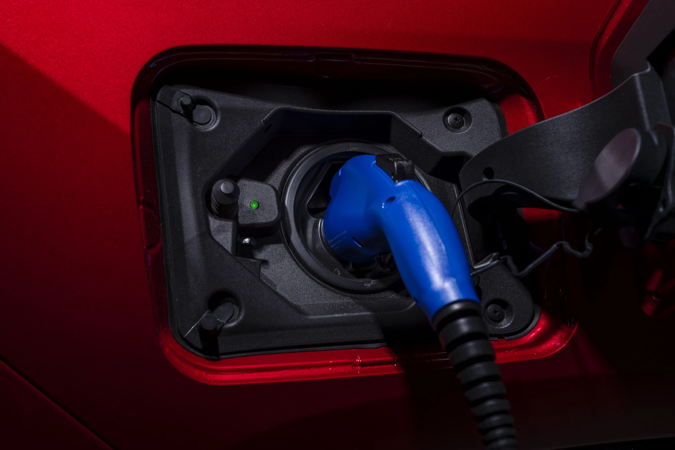 The RAV4 Prime has a battery mounted under the floor