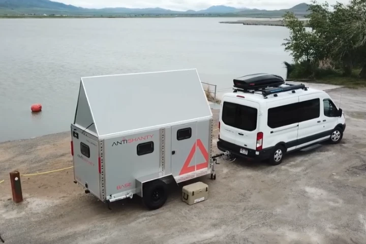 No indication on pricing, but it should be well cheaper than the other dual-personality gear-hauler/camper trailer we covered recently, the $50,000 SylvanSport Vast