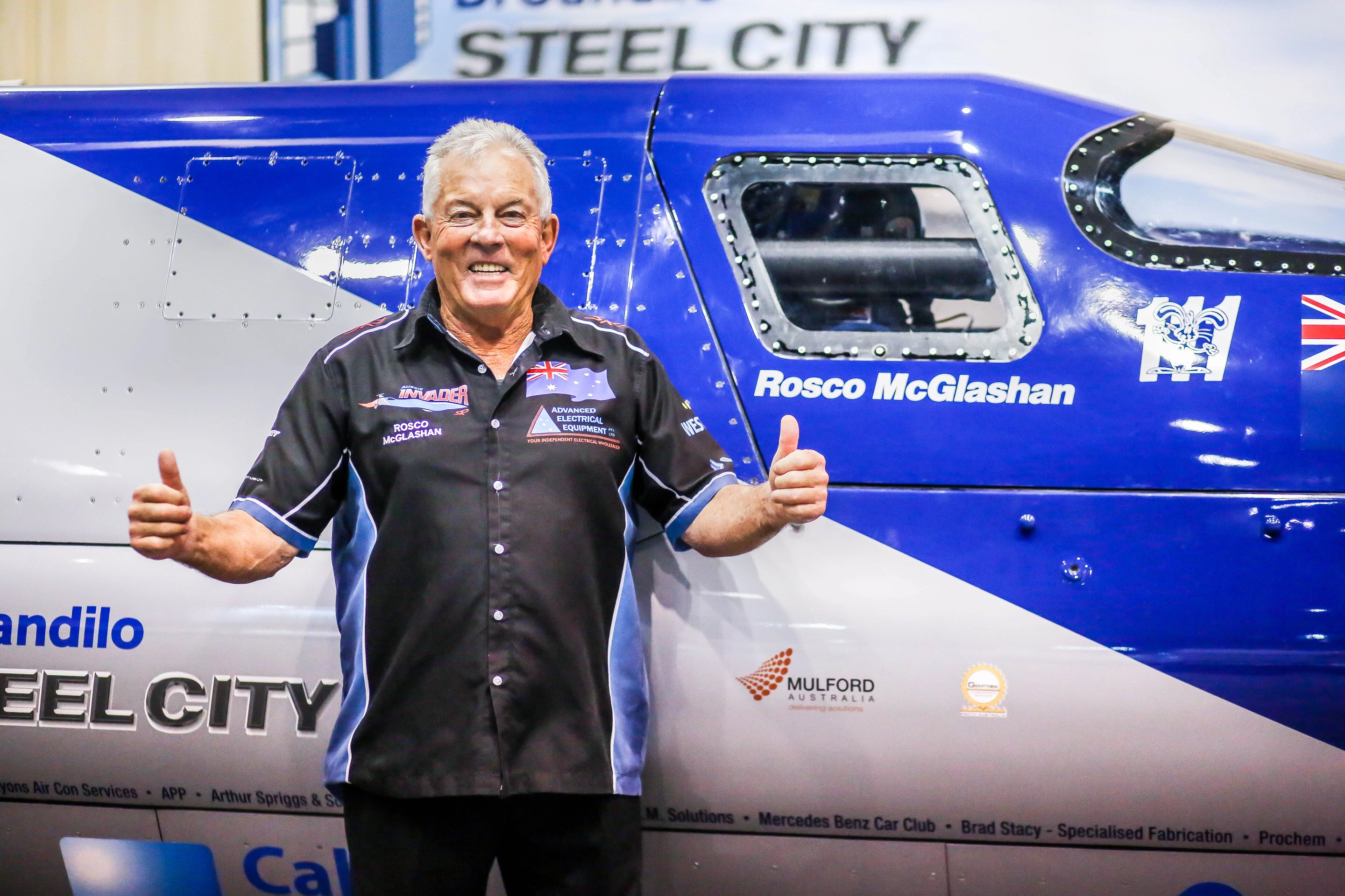 Rosco McGlashan has been chasing the outright speed record for more than 25 years now