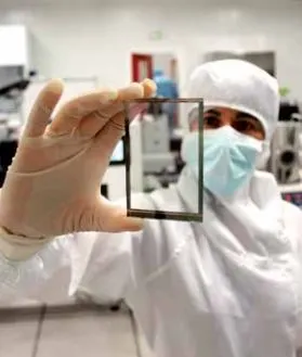 The Wysips photovoltaic layer from Sunpartner Technologies (Image credit: Sunpartner Technologies)