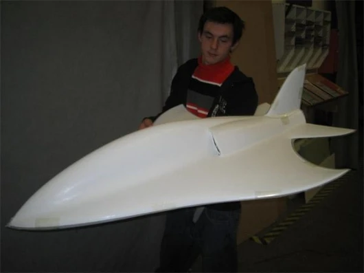 The 1.5 metre, 6 kilogram Hyfish.