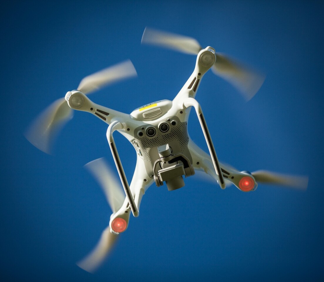 The Vision Positioning System now looks downward with two cameras and larger ultrasound units, keeping you in a controlled hover anywhere under 10 meters of altitude