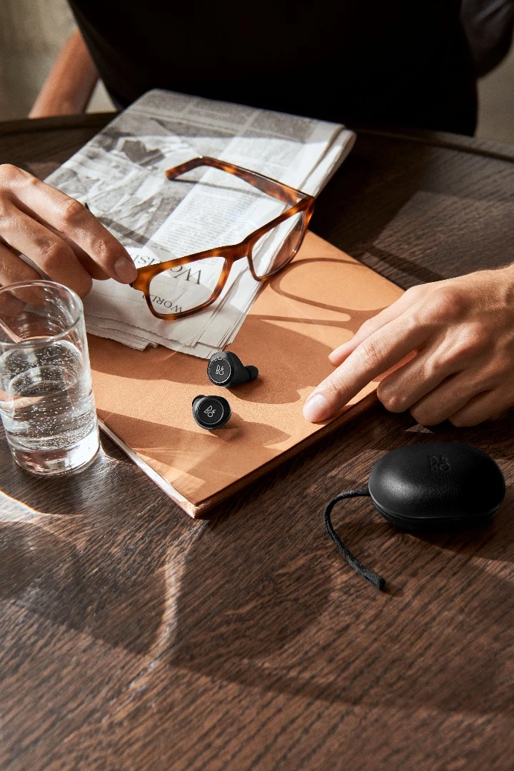 No cables here: The Beoplay E8 truly wireless earphones from Bang & Olufsen