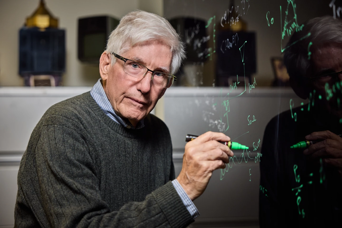 Discovery and determination: Tony Tyson has let us see space in HD